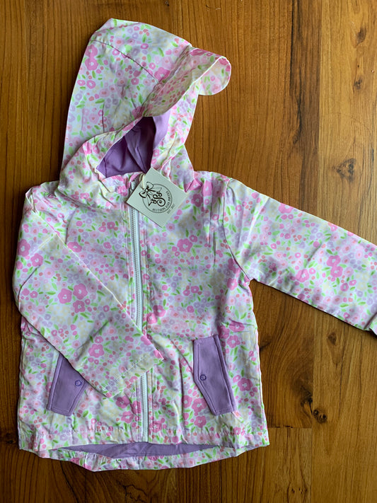 Spring Floral Windbreaker