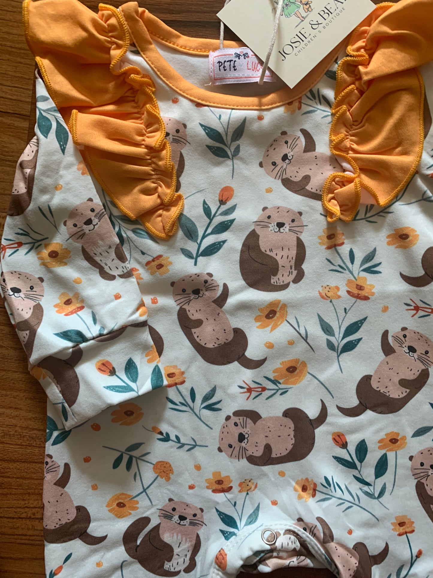 Golden Otters Romper