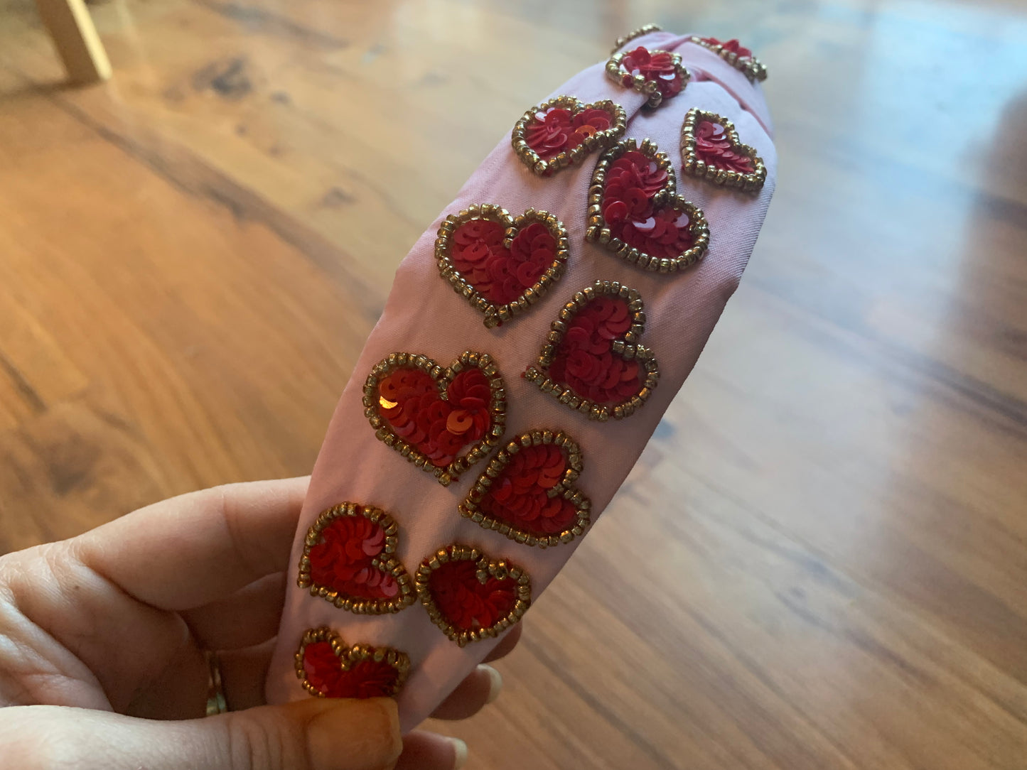 Beaded Headband- I Love You 🩷