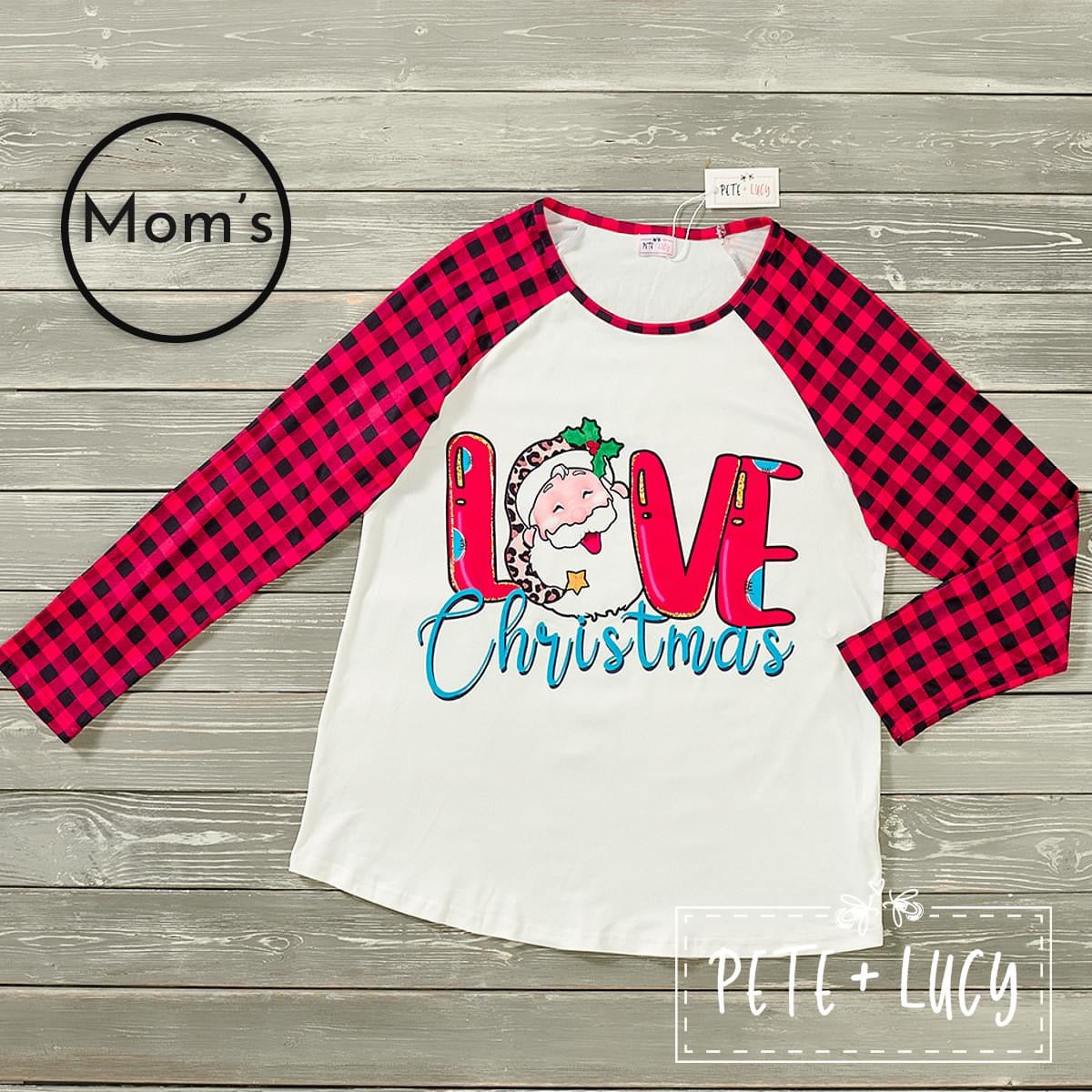 Christmas Love Mom Shirt