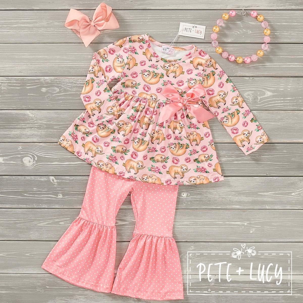 Soothing Sloths: Bell Bottom Set
