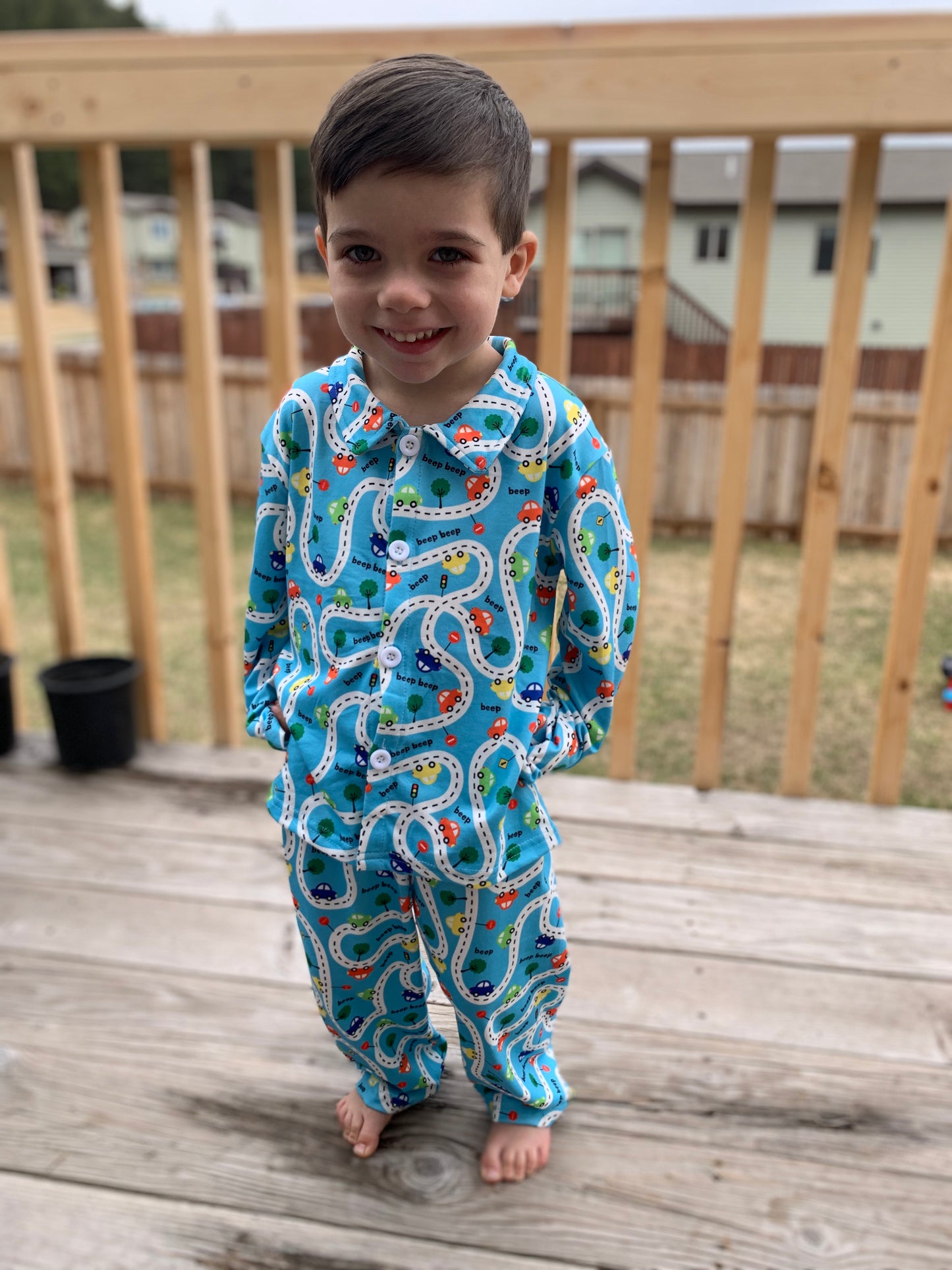 Cute and Cozy Loungewear/PJs: Cute Cars