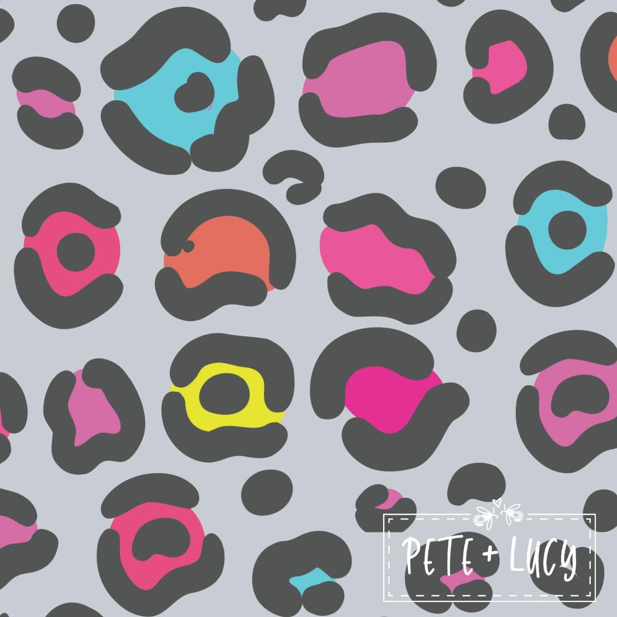 Neon Leopard: Short Sleeve Dress