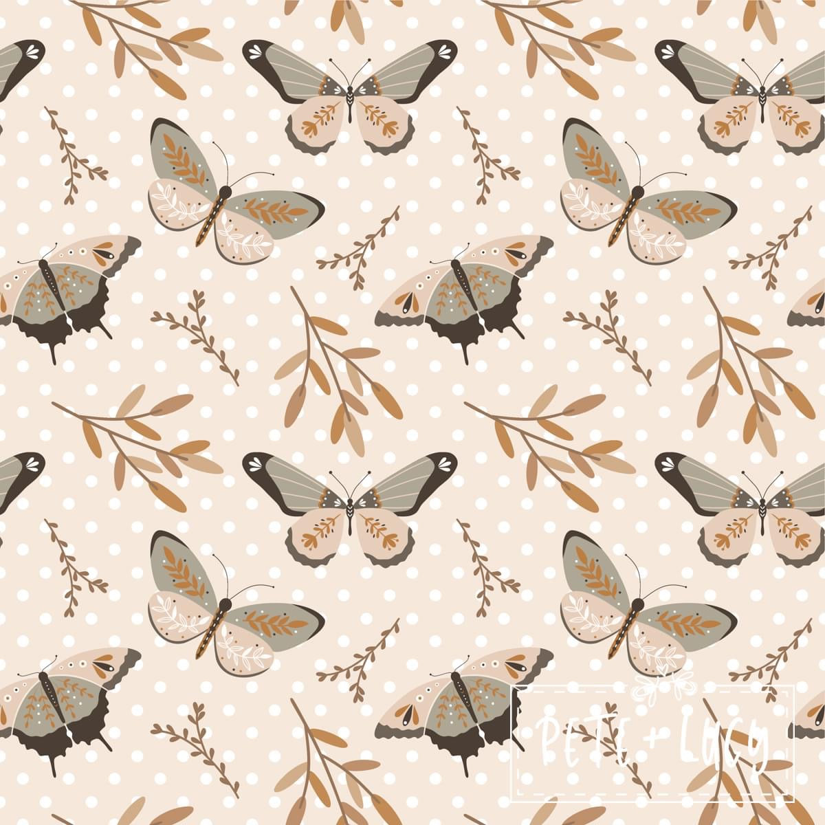 Fall Butterflies: Pants Set