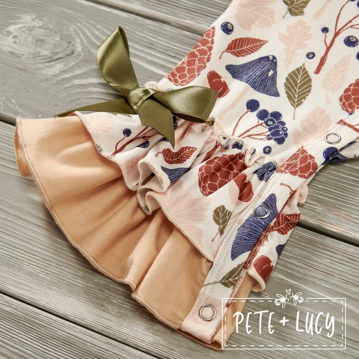 Fun in the Forest: Baby Girl Romper