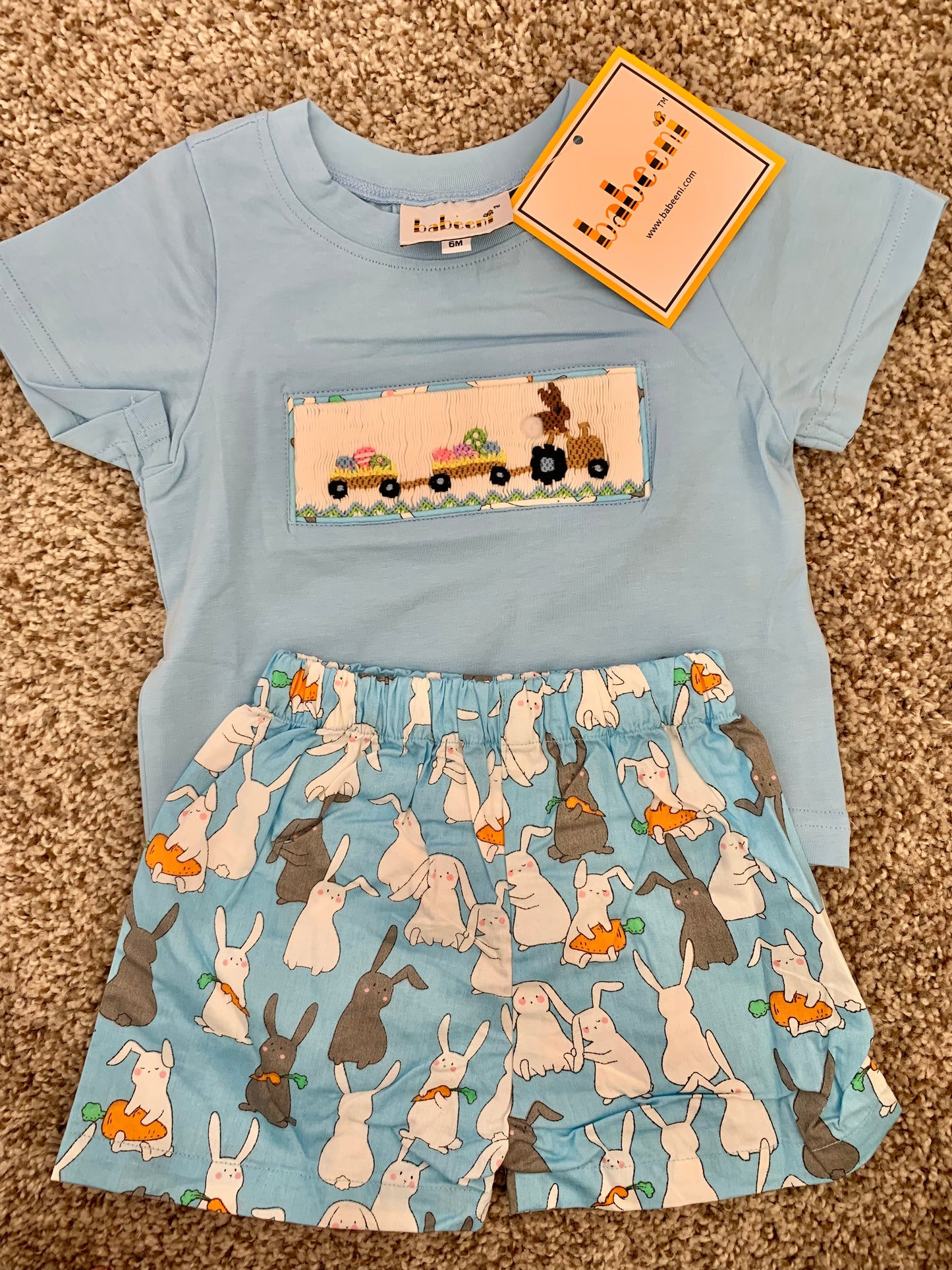 Tractor Bunny Set