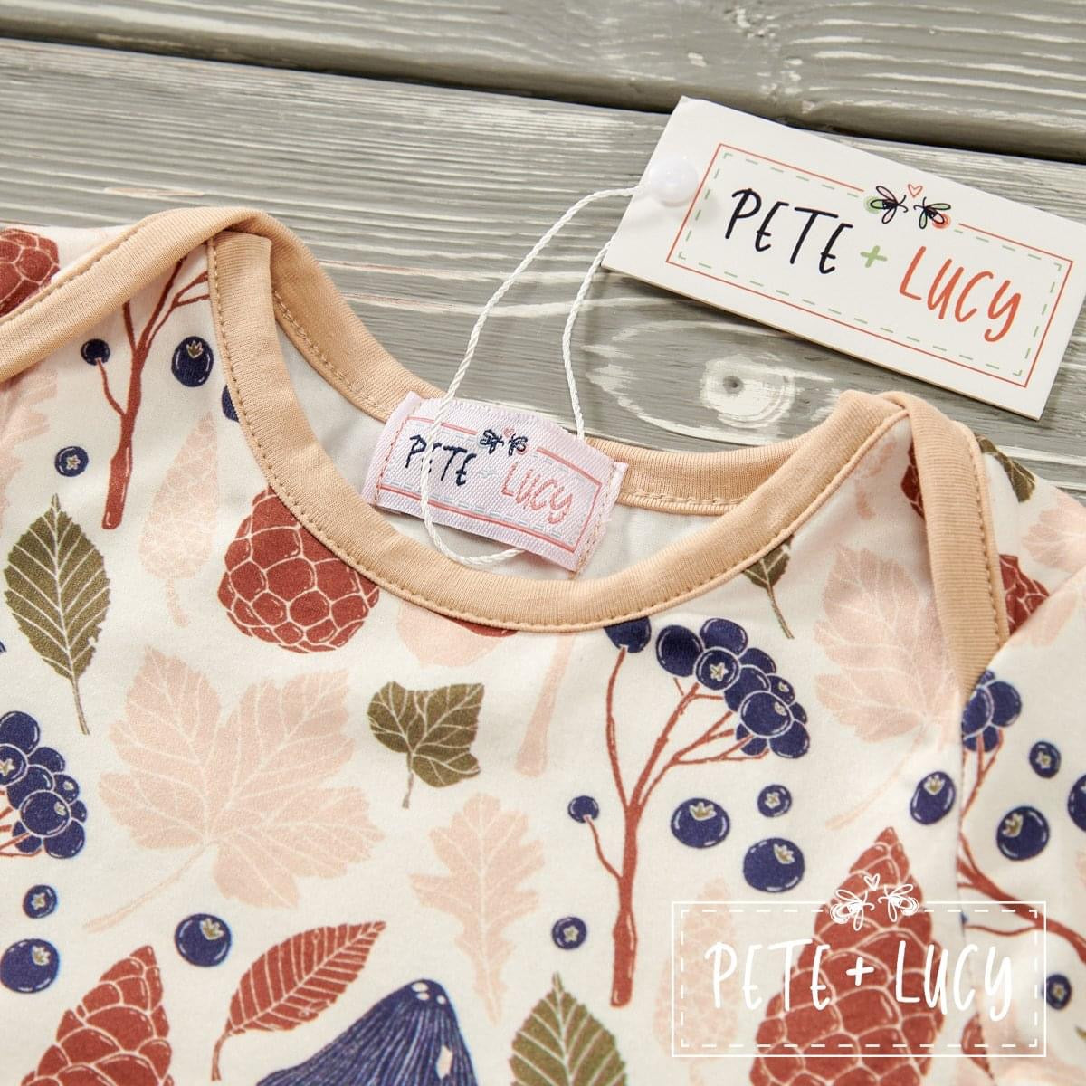 Fun in the Forest: Baby Girl Romper