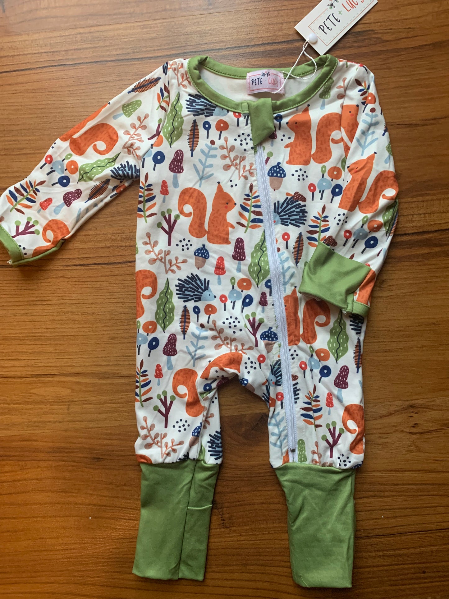 Sneaky Squirrel Romper