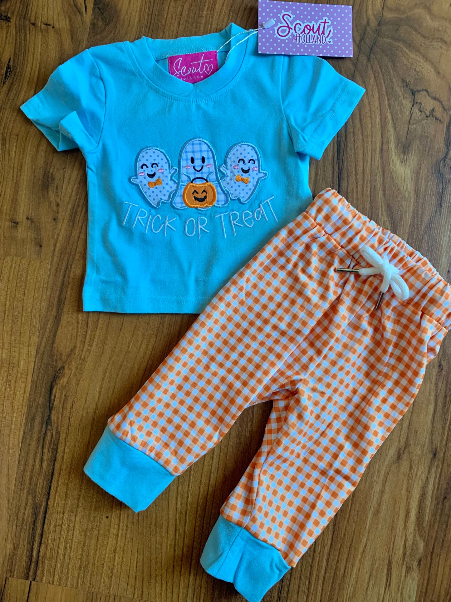 Trick-Or-Treat Boys Jogger Set