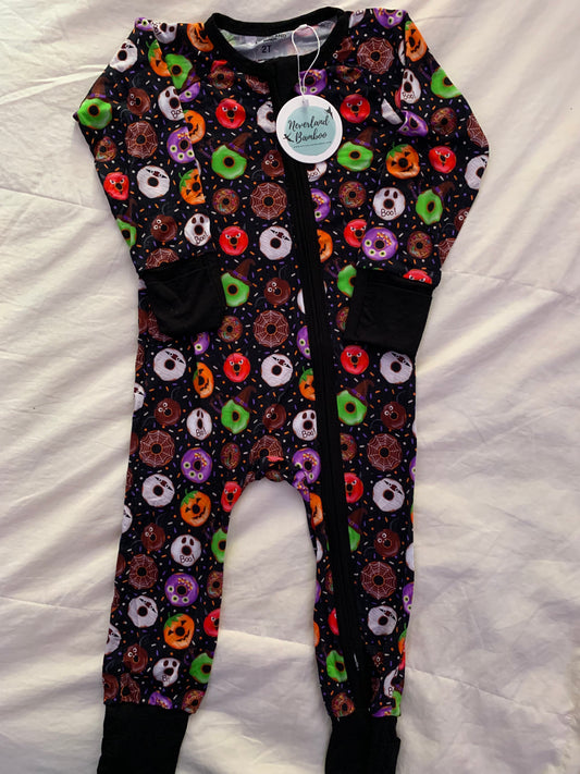 Spooky Doughnuts Sleepwear: Zippy