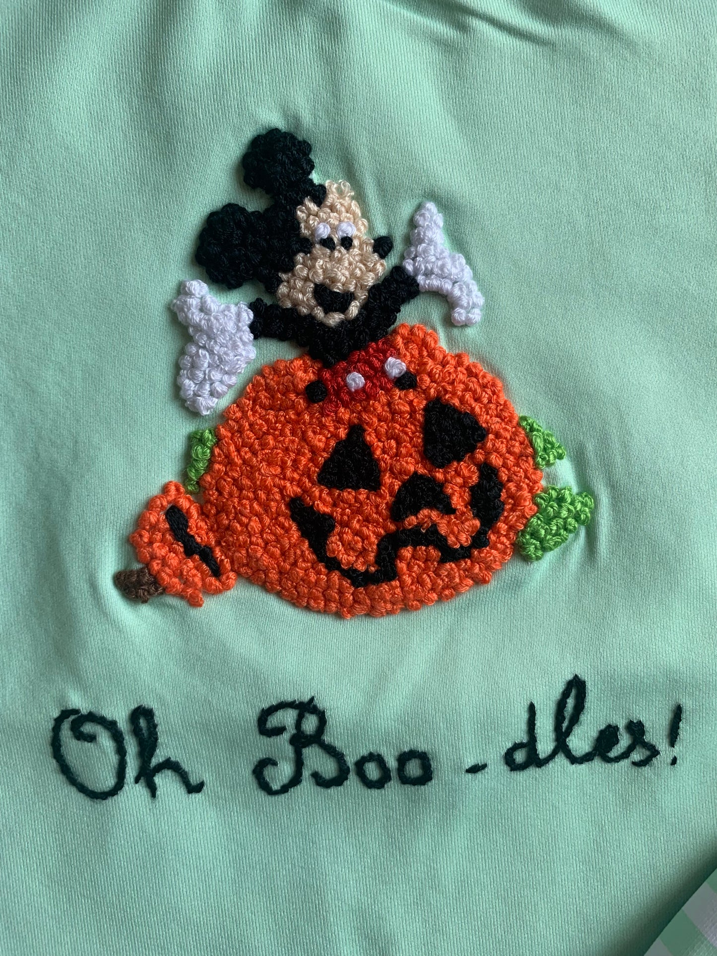 “Oh Boo-dles” French Knot Jogger Set- Boy