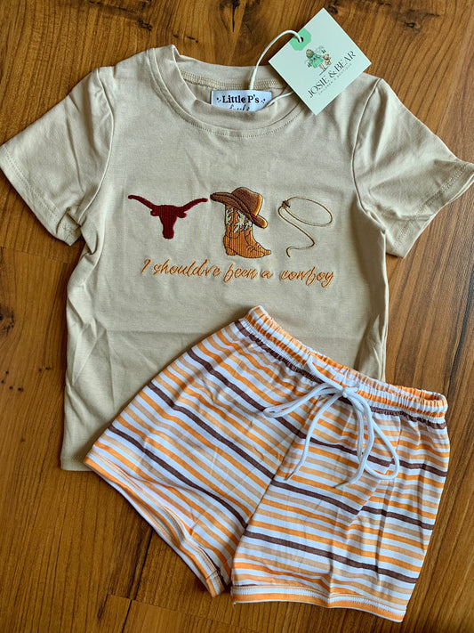 Cowboy Short Set