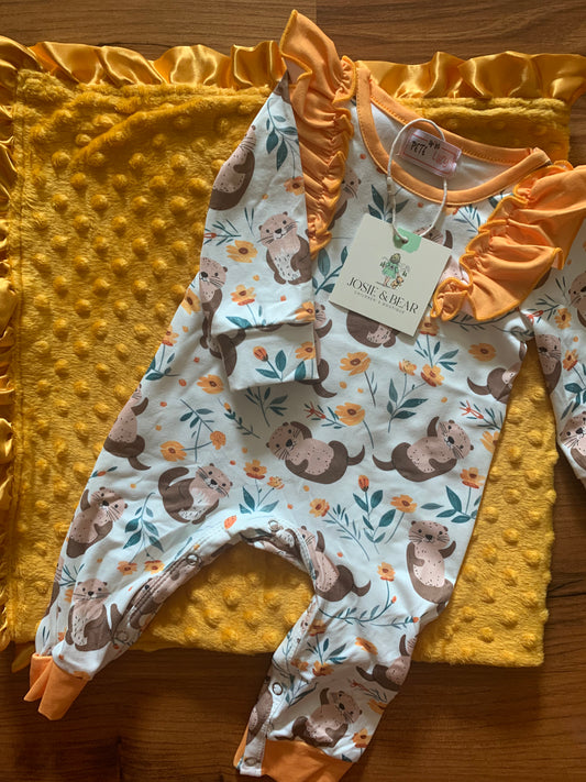 Golden Otters Romper