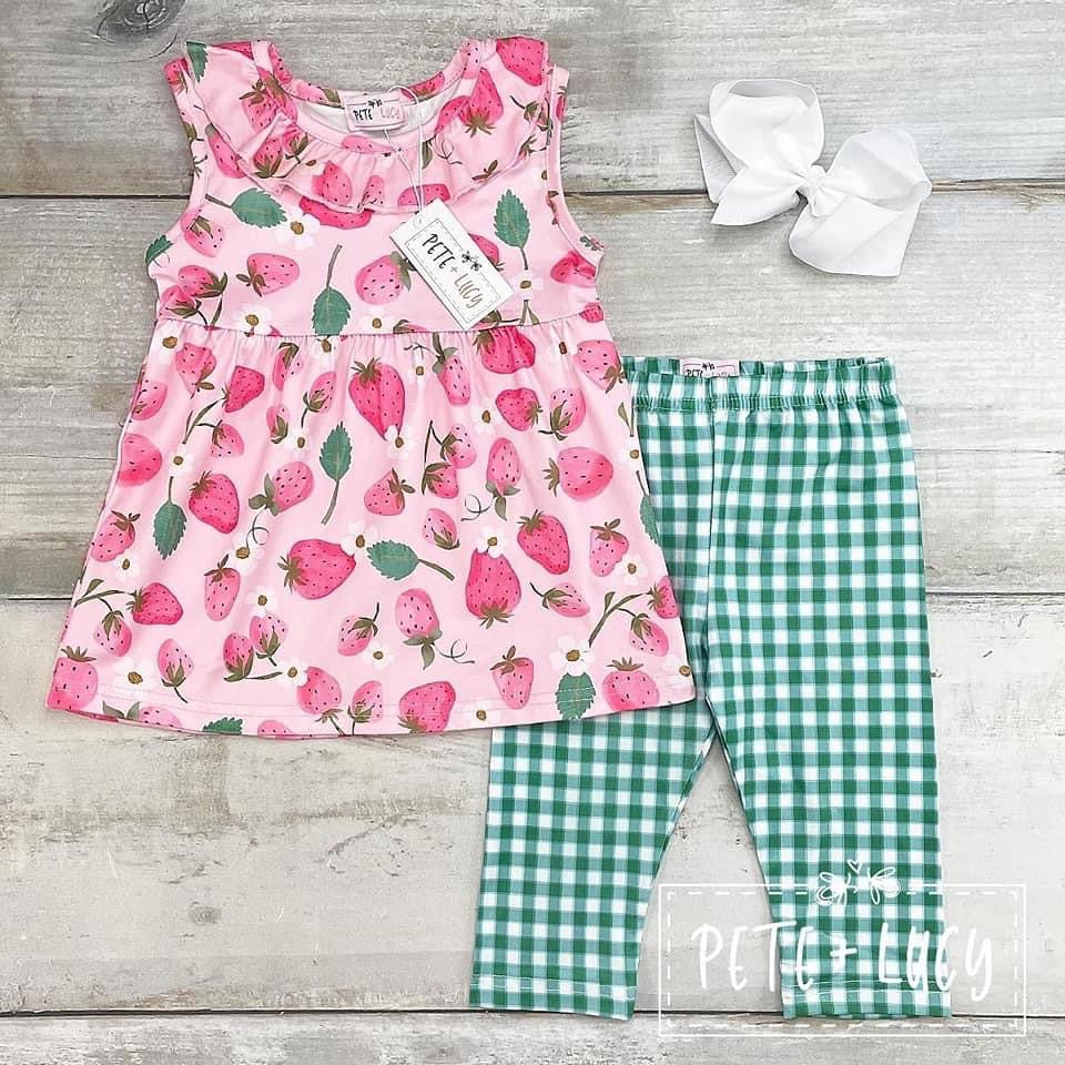 Strawberry Patch: Capri Set