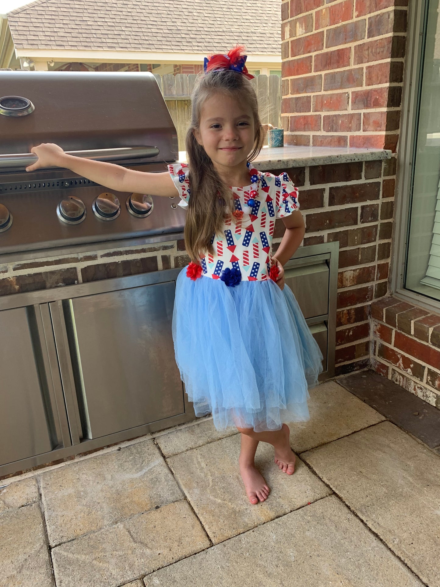 4th of July: Tulle Dress