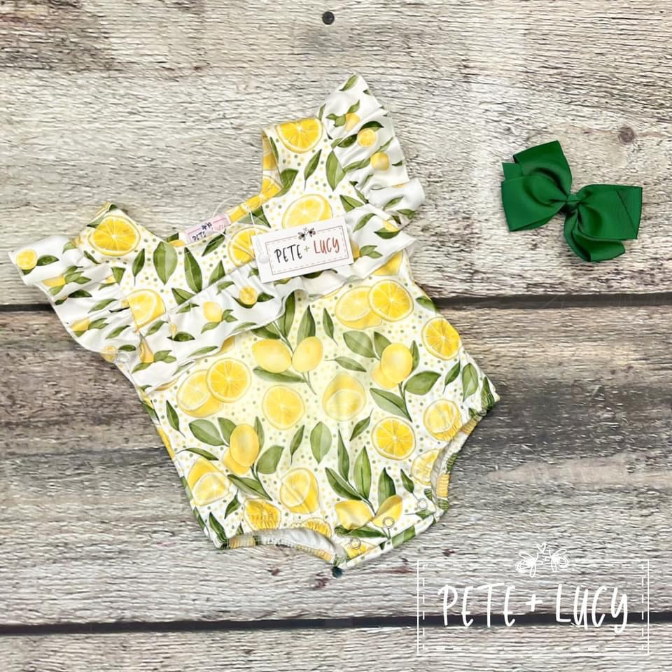 Mellow Lemon: Romper