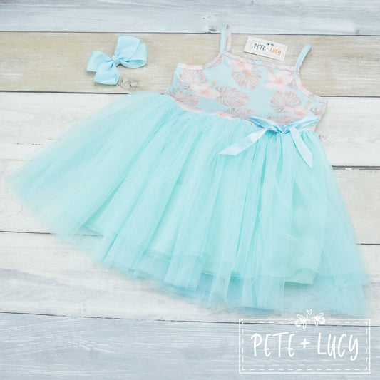 Relaxing Surf Tulle Dress