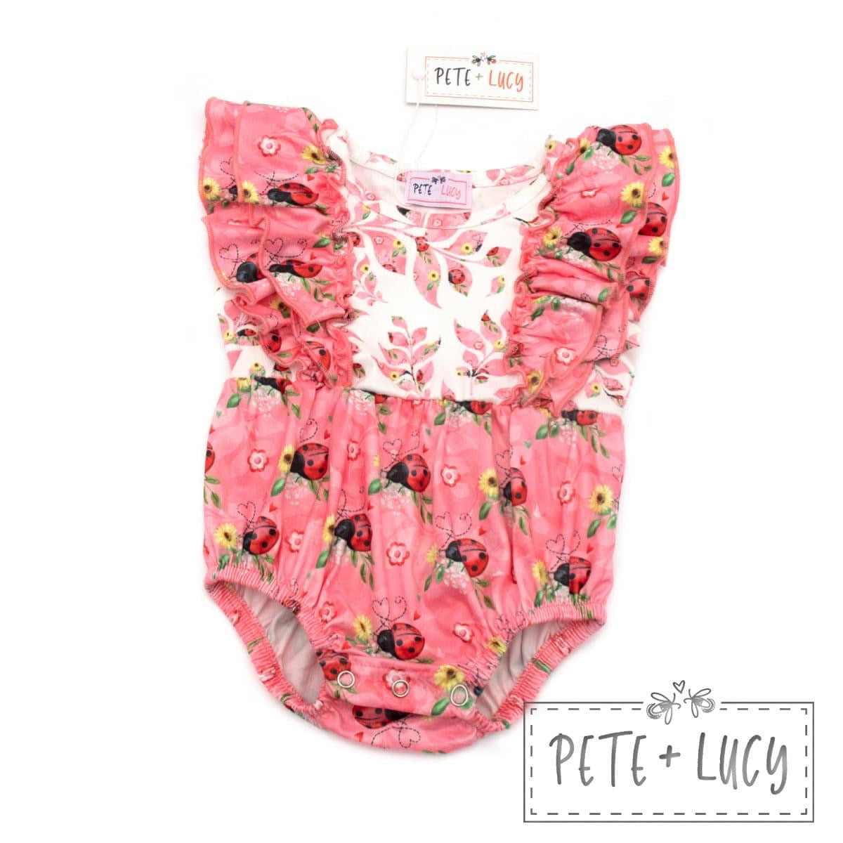 Sweet Ladybugs: Romper