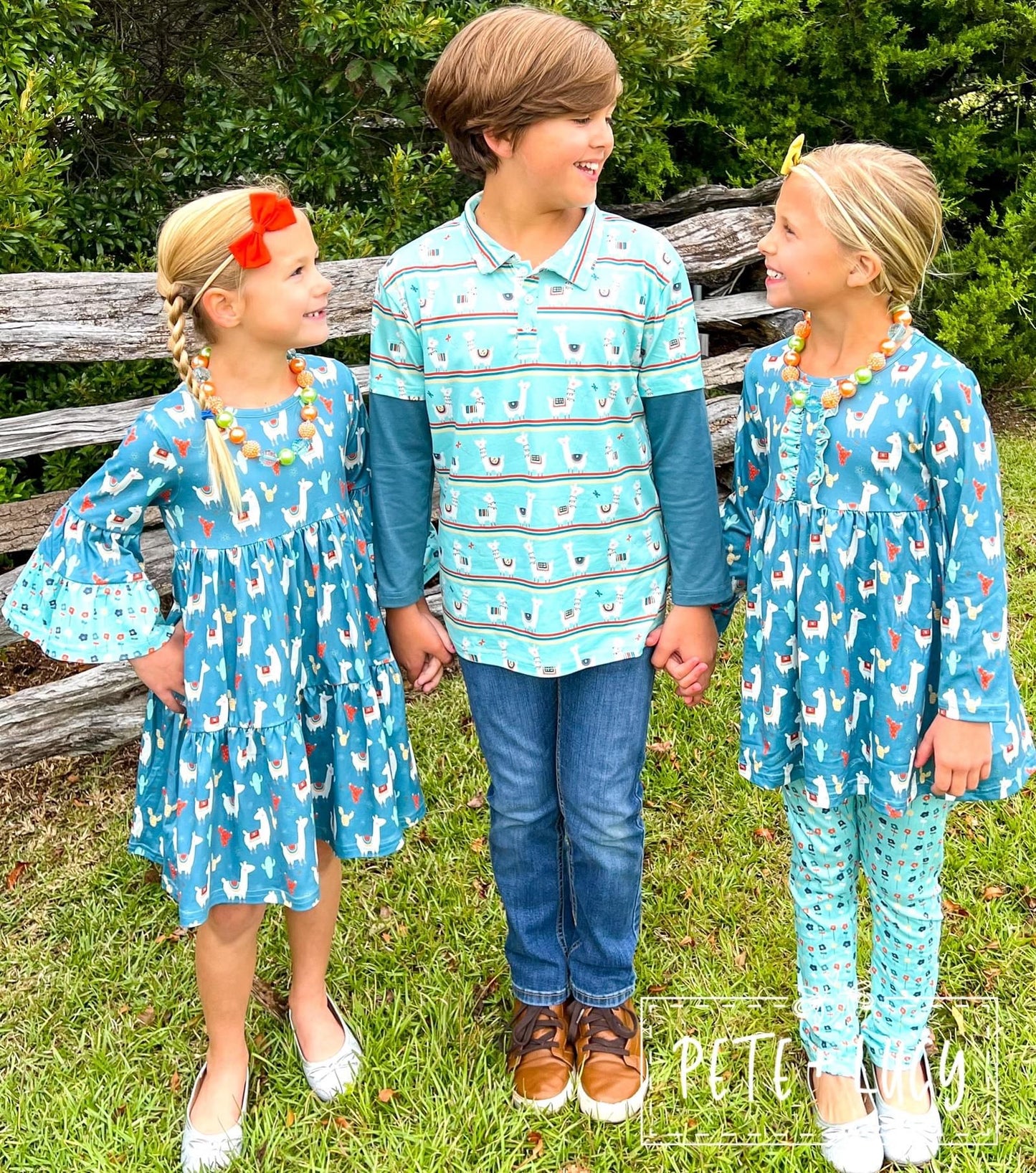 Happy Llamas: Boy Shirt