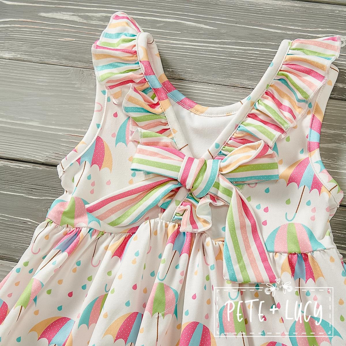 Rainbow Rain: Dress