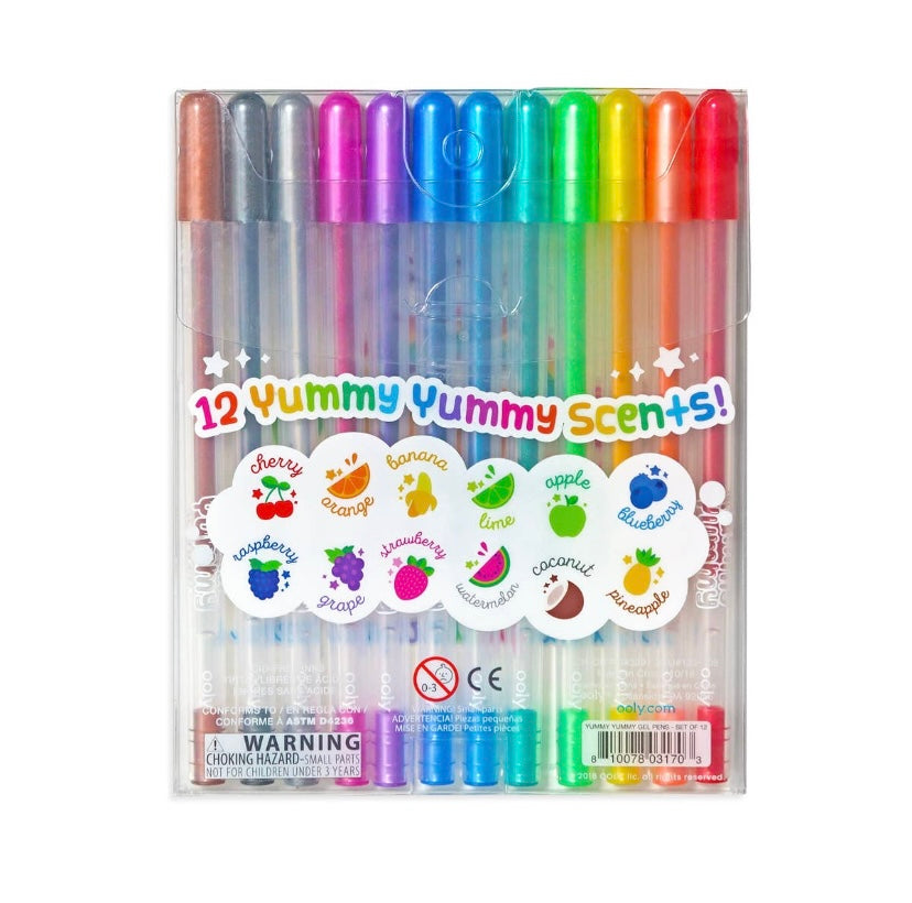 Yummy Scented Glitter Gel Pens