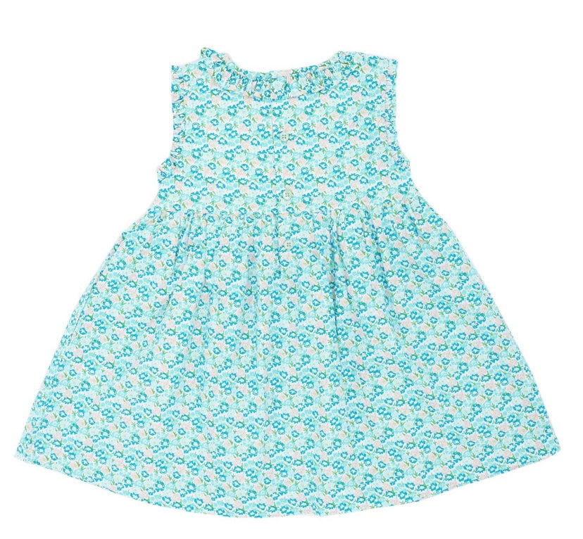 The Blessed Blue Floral Dress