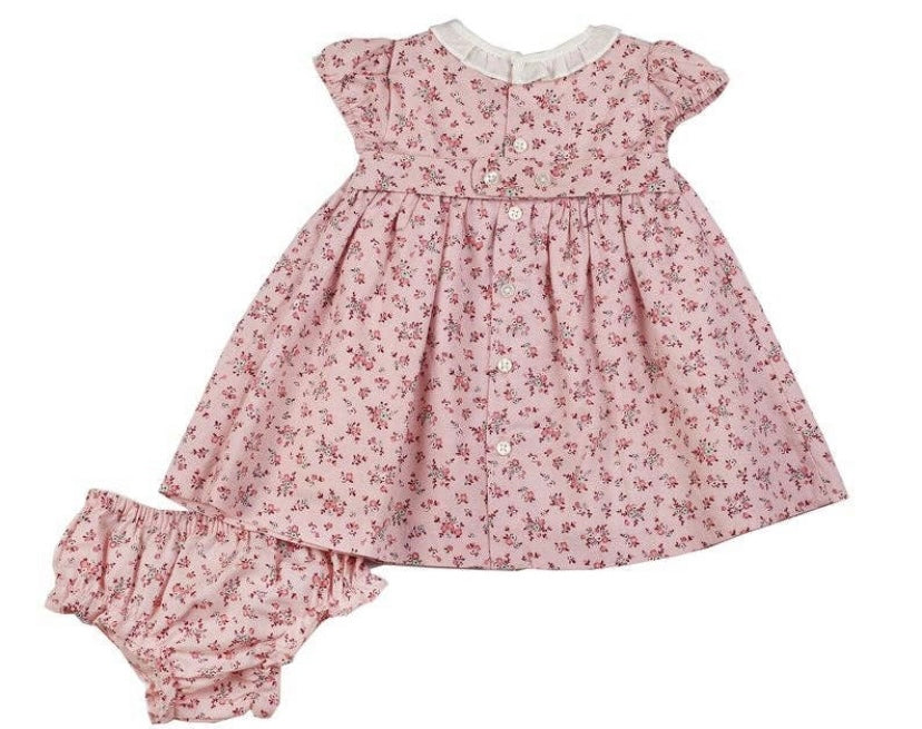 The Precious Pink Floral Dress