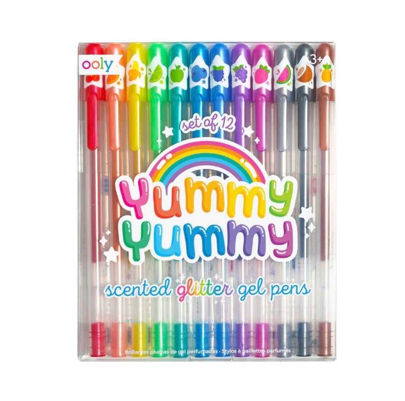 Yummy Scented Glitter Gel Pens