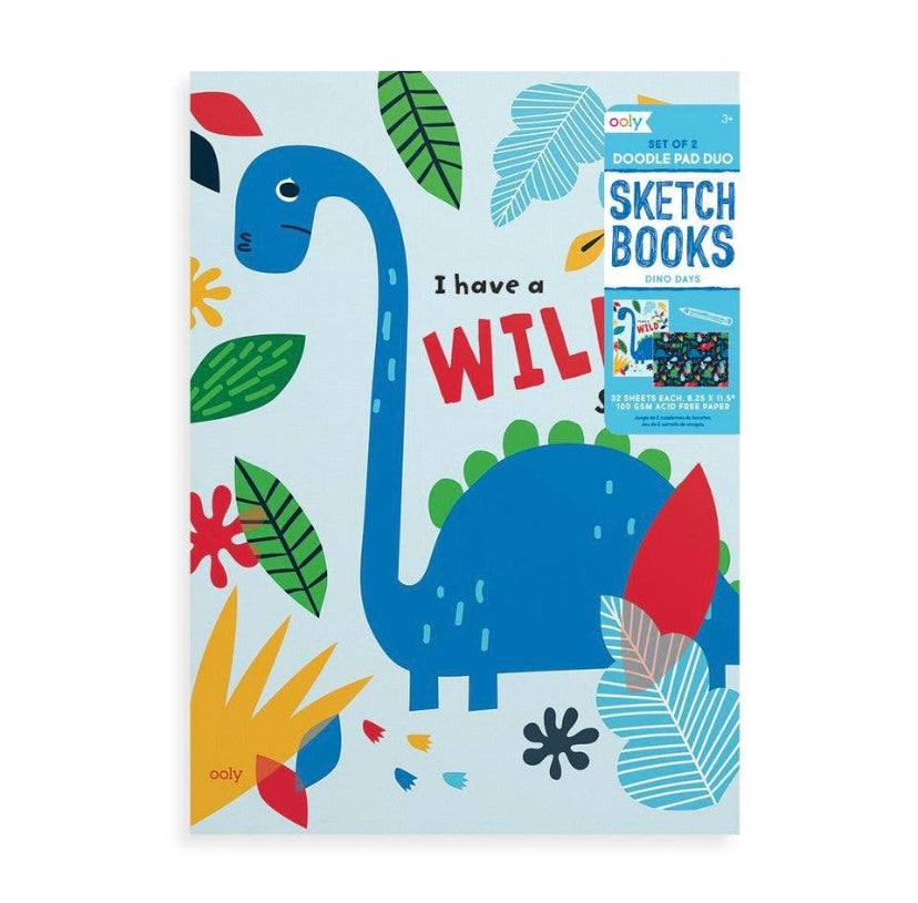 Doodle Pad Duo Sketchbooks-Dino Days