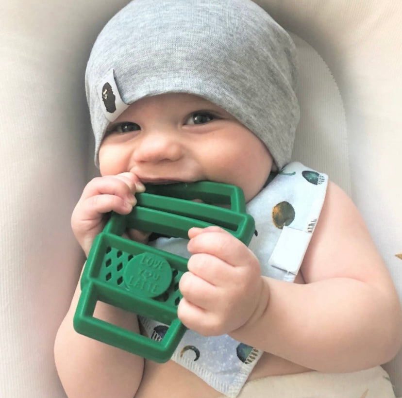 Chew Crew Silicone Baby Teethers